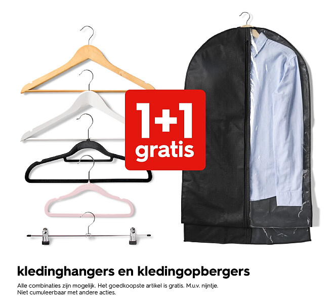 kledinghangers en kledingopbergers