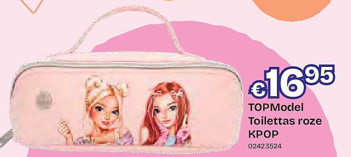 TOPModel Toilettas roze KPOP
