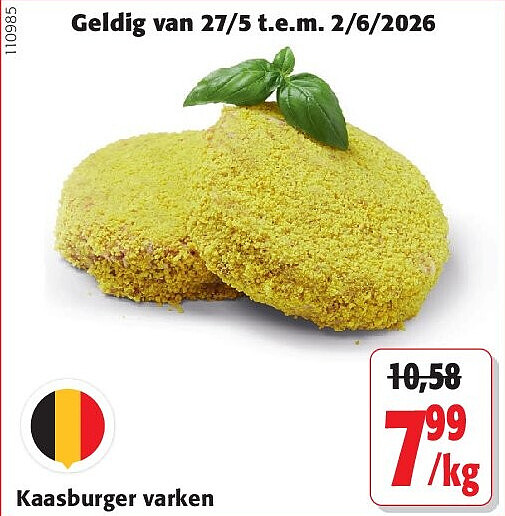 Kaasburger varken
