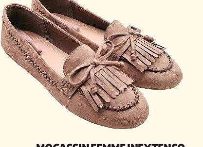 Mocassin femme Inextenso