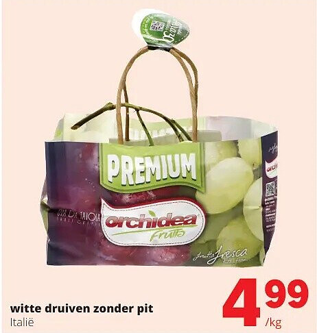 witte druiven zonder pit