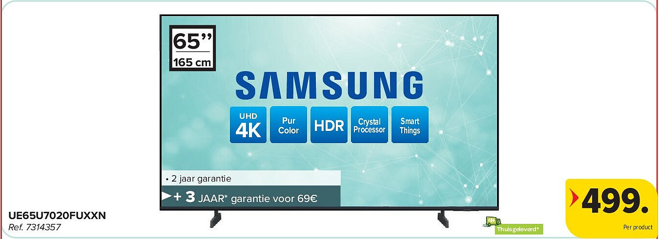 SAMSUNG UE65U7020FUXXN 4K TV