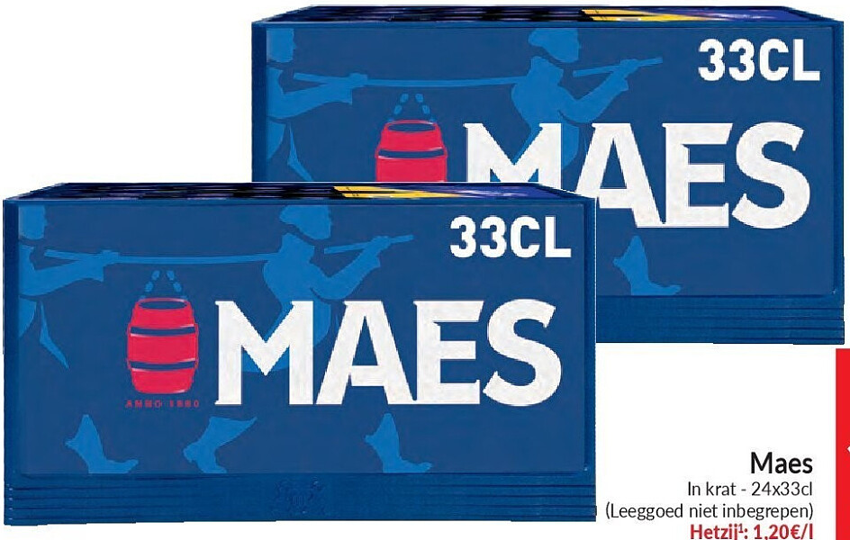 Maes bier 33 cl