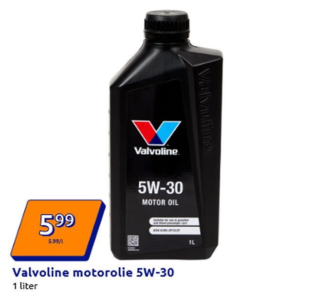 Valvoline motorolie 5W-30
