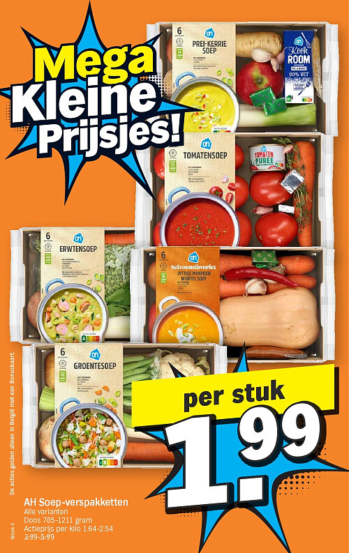 AH Soep-verspakketten