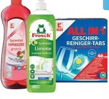 Maschinen- und Handgeschirrspülmittel
