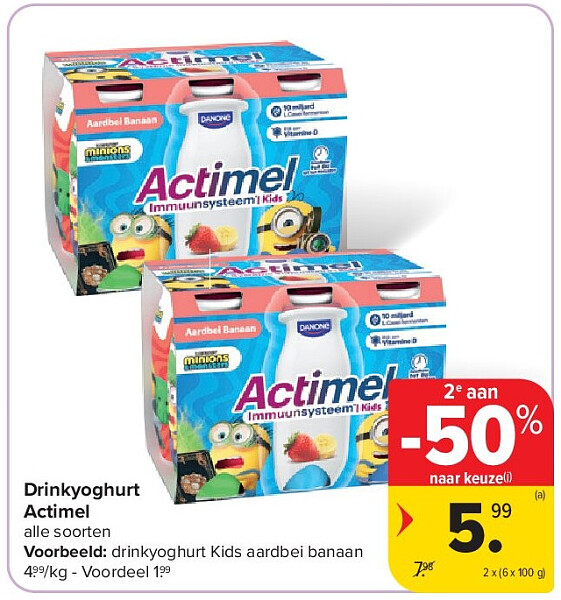 Drinkyoghurt Actimel