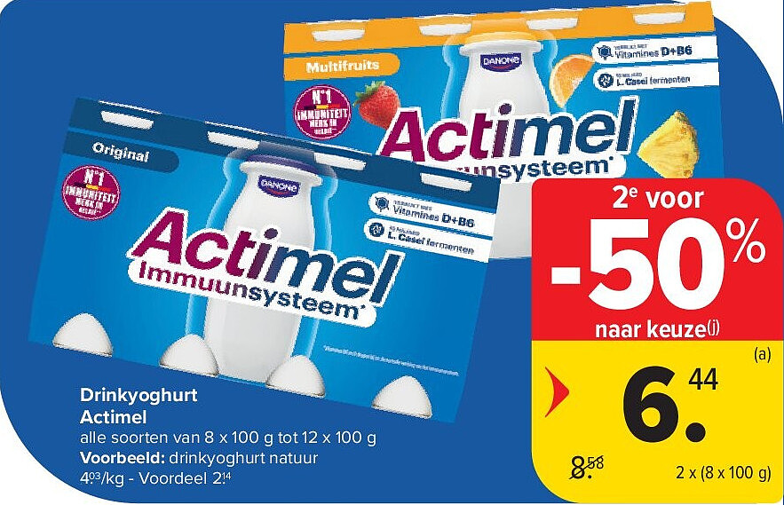 Drinkyoghurt Actimel