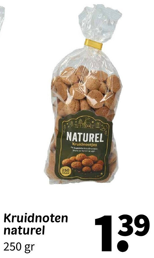 Kruidnoten naturel