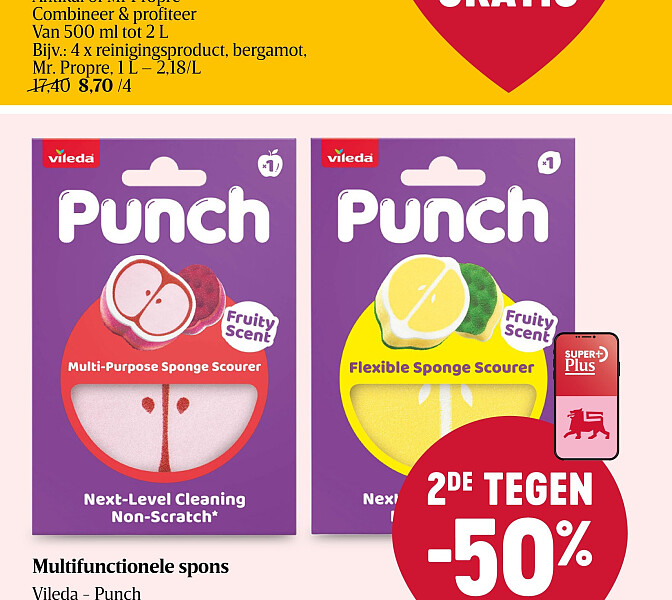 Multifunctionele spons