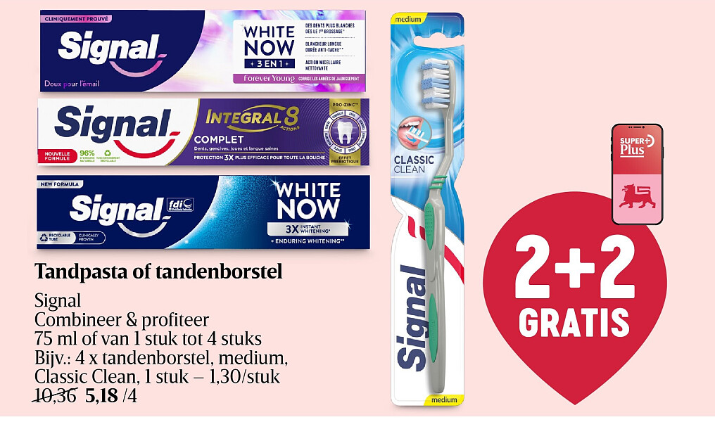 Tandpasta of tandenborstel