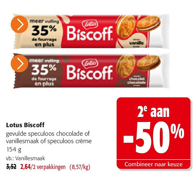 Lotus Biscoff Vanillesmaak