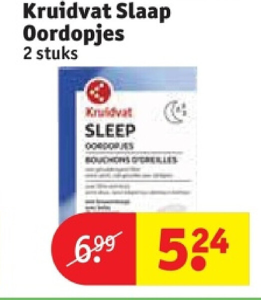 Kruidvat Slaap Oordopjes