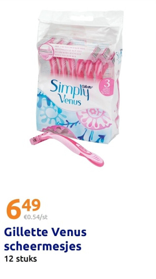 Gillette Venus scheermesjes