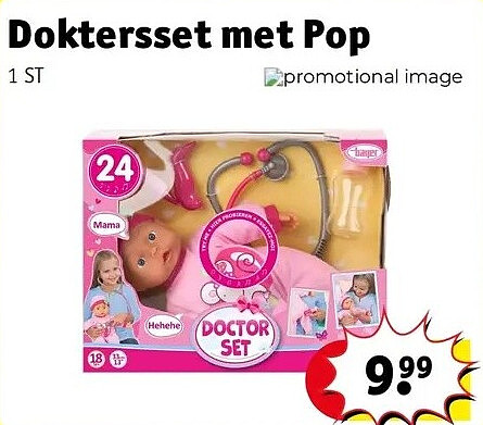 Doktersset met Pop