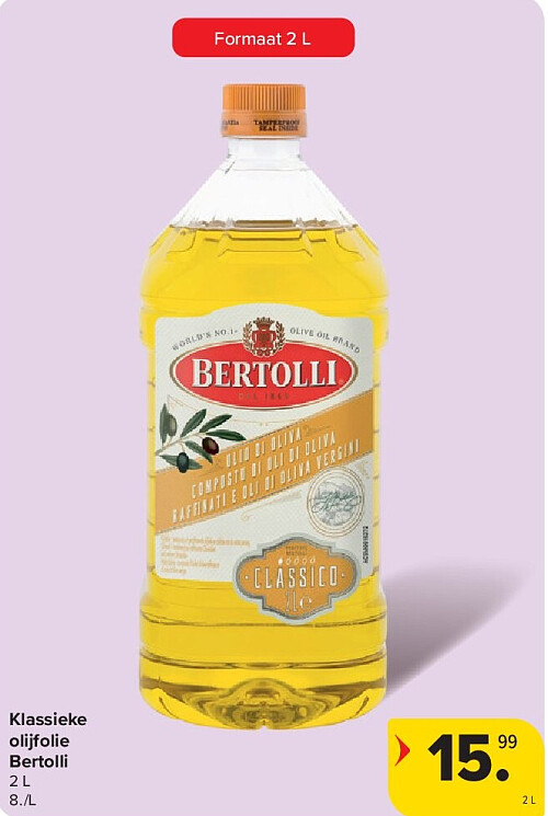 Klassieke olijfolie Bertolli