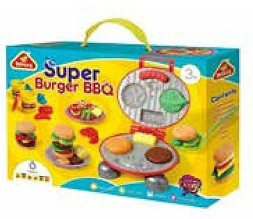 Super burger BBQ klei set