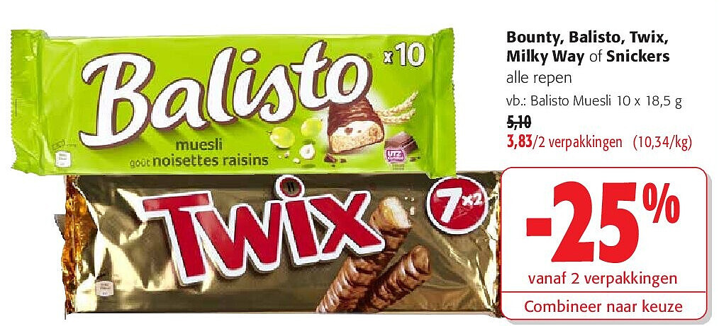 Balisto Muesli 10 x 18,5 g