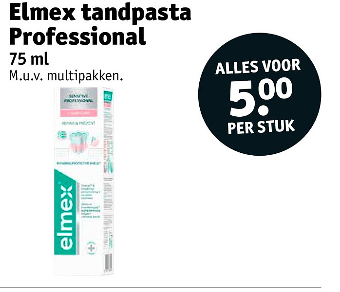 Elmex tandpasta Professional