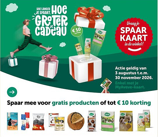 HOe GROTER Je cadeau