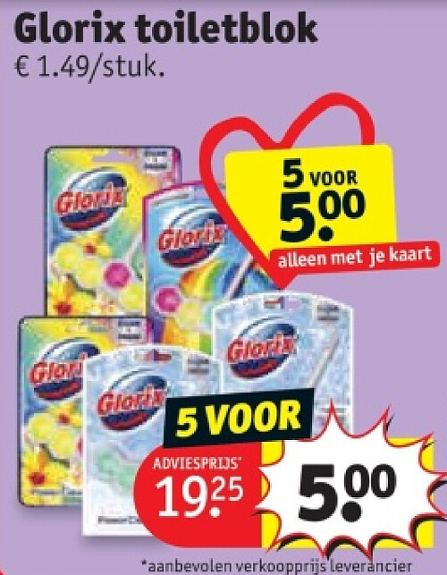 Glorix toiletblok
