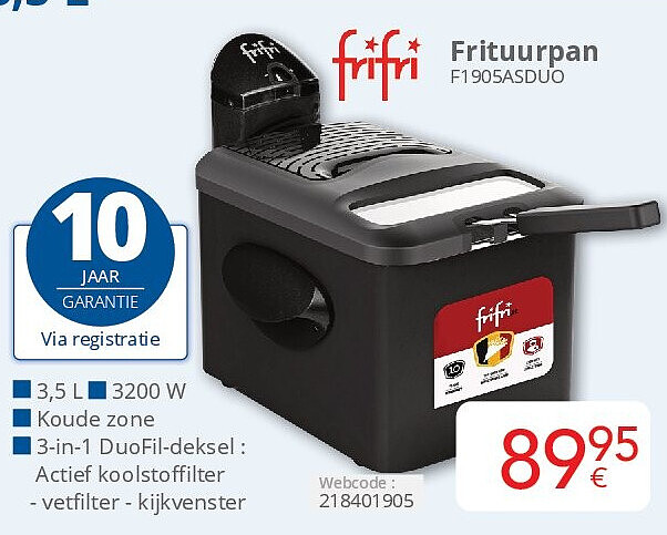 Frituurpan F1905ASDUO
