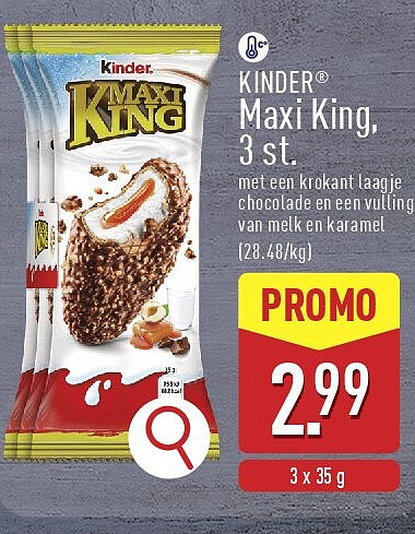 Maxi King, 3st.