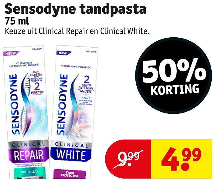 Sensodyne tandpasta