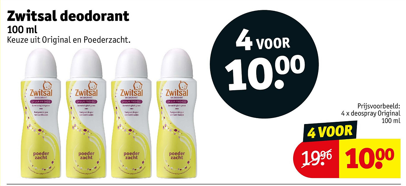 Zwitsal deodorant