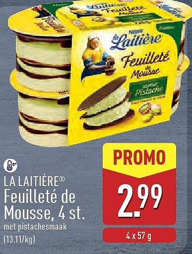 Feuilleté de Mousse, 4st.