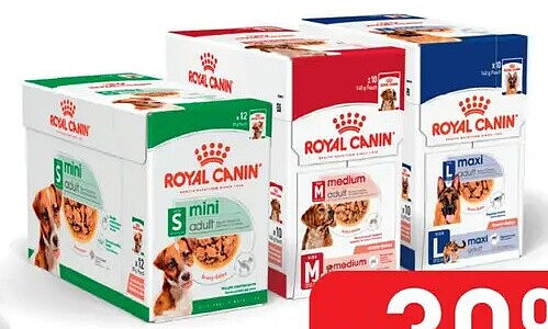 Boîtes d’alimentation humide pour chiens Royal Canin