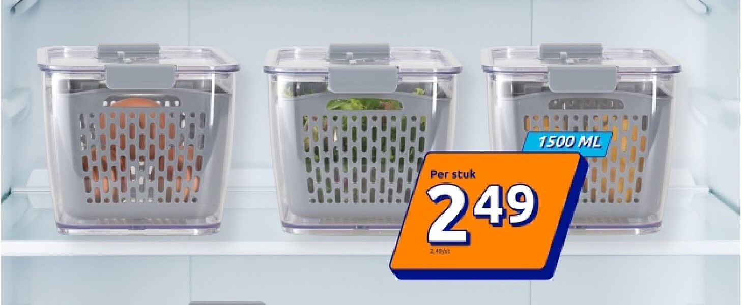 Koelkast vershoudbak 1500 ML