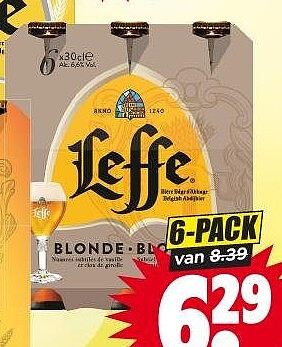 Leffe Blond 6-pack