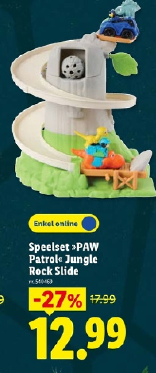 Speelset »PAW Patrol« Jungle Rock Slide