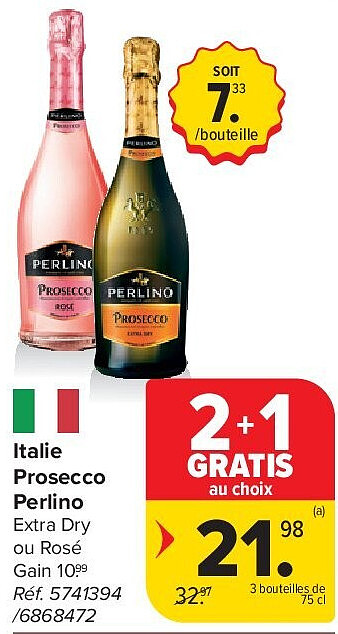 Italie Prosecco Perlino