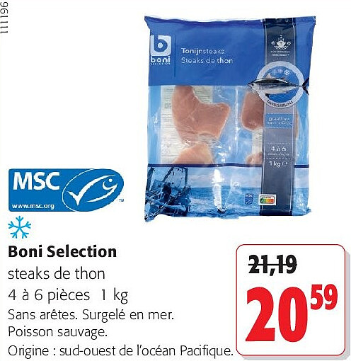 Boni Selection steaks de t
