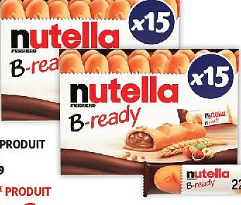 Biscuit B-ready Nutella