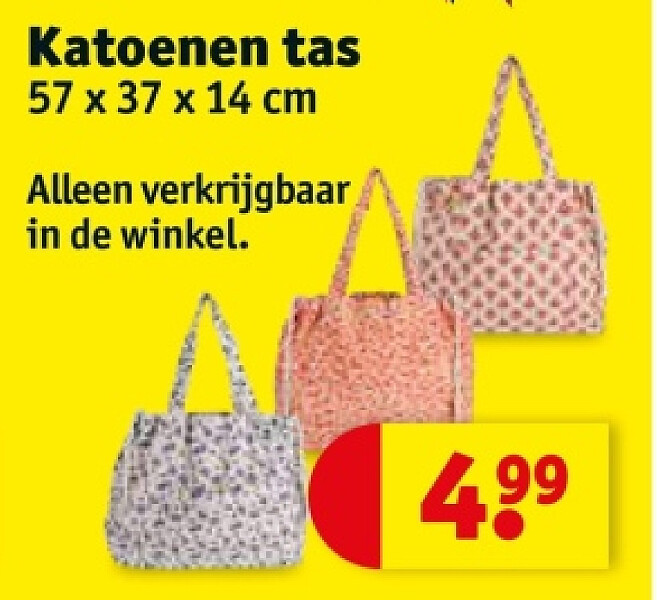 Katoenen tas