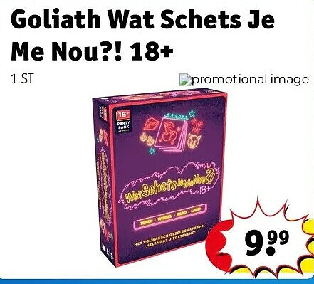 Goliath Wat Schets Je Me Nou?! 18+