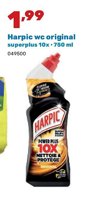 Harpic wc original superplus 10x • 750 ml