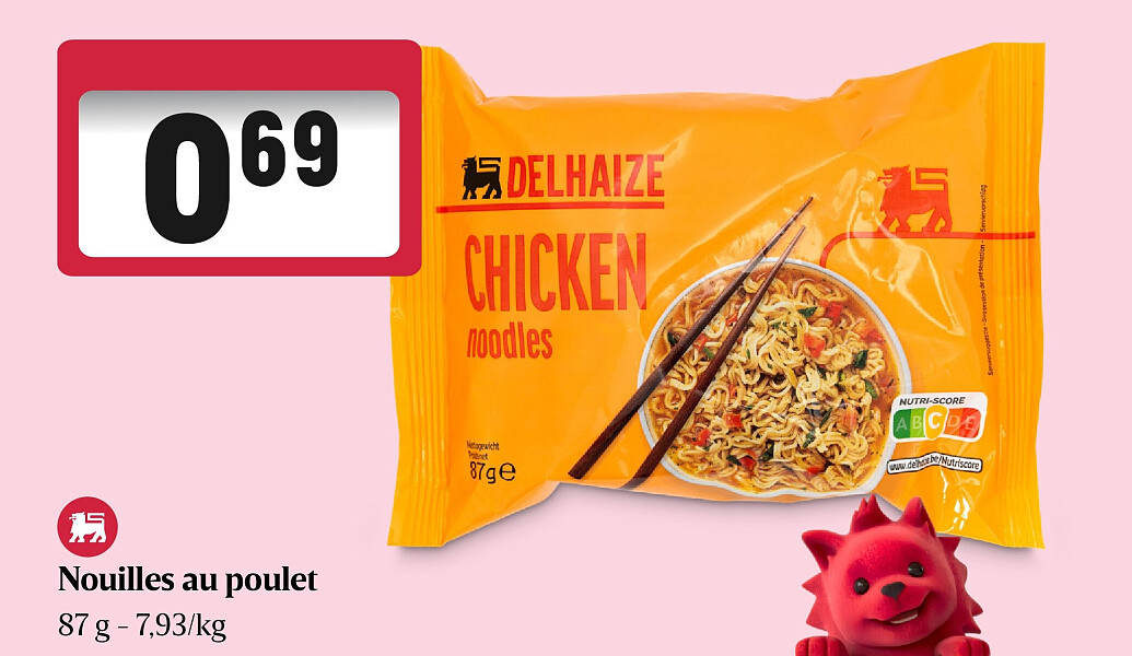 Nouilles au poulet
