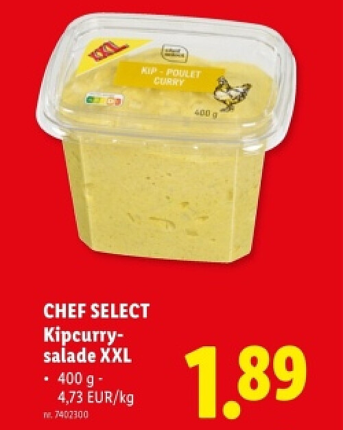 Kipcurrysalade XXL