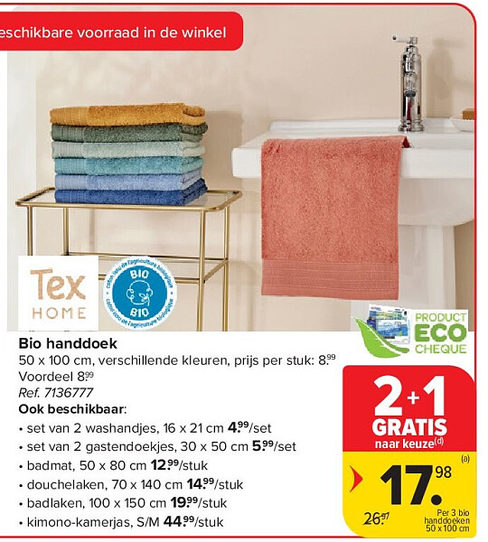 Bio handdoek