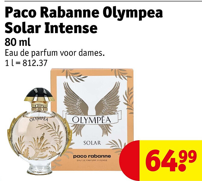 Paco Rabanne Olympea Solar Intense 80 ml