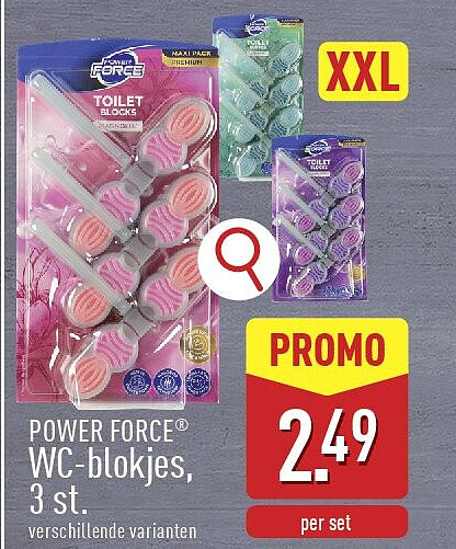 WC-blokjes, 3st.