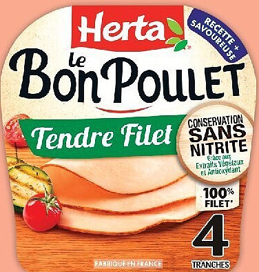Le Bon Poulet Tendre Filet Herta