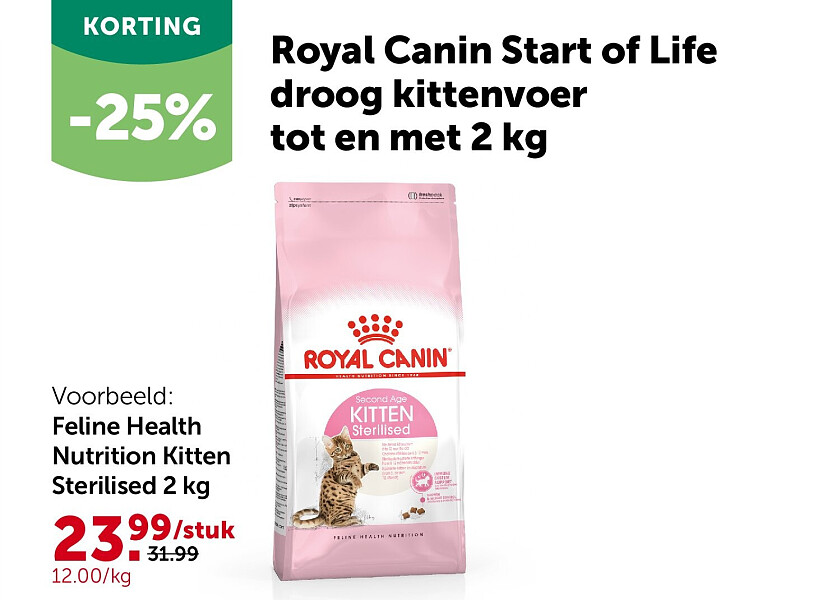 Feline Health Nutrition Kitten Sterilised 2 kg