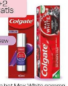 Colgate Max White actieve houtskool tandpasta 75 ml