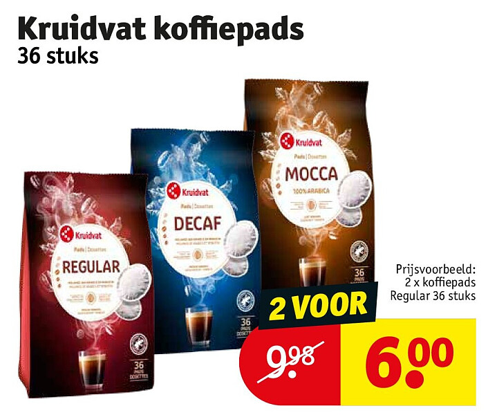 Kruidvat koffiepads