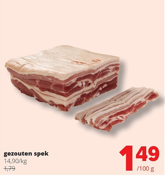 gezouten spek